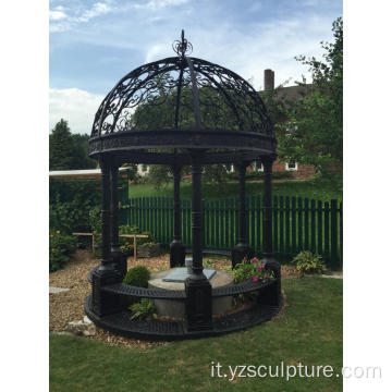 Bellissimo giardino design Gazebo in ghisa